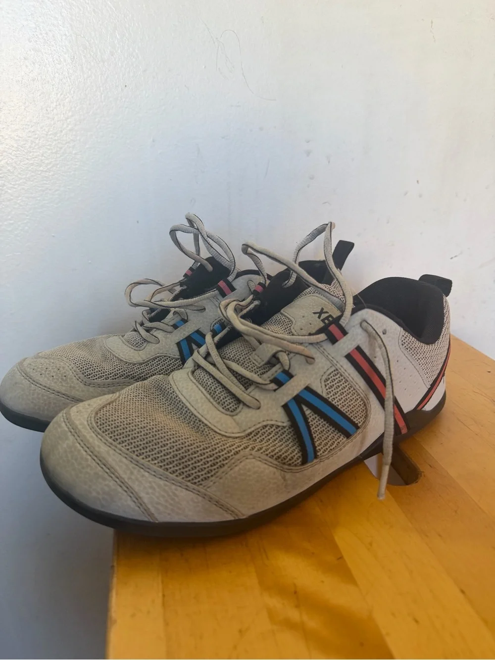 Xero Shoes Prio Barefoot Minimalist Training Shoes Gray Blue Men’s US 9 EU 42